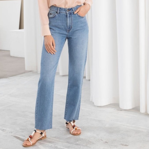 & Other Stories Denim - & Other Stories High Rise Relaxed Leg Jeans 27 NWT